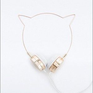 Cat Ear Wire Headphones